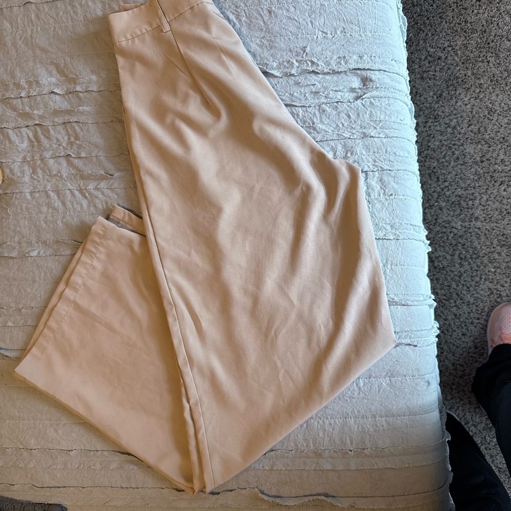 Beige Trousers